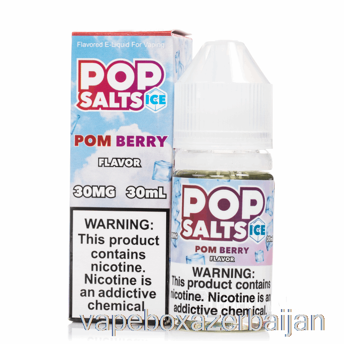 E-Juice Vape ICE Pom Berry - Pop Salts - 30mL 30mg